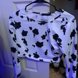 Cow Patterned Zaful long Sleeve